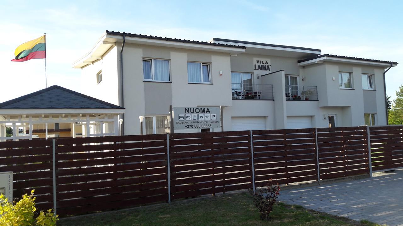 Hotel Vila Laima Šventoji Exterior foto